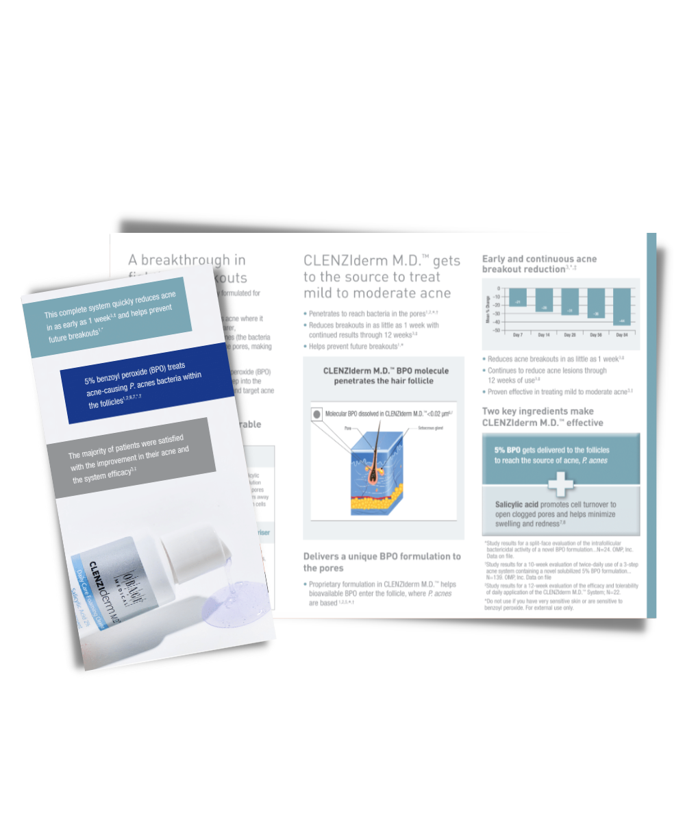 OBAGI CLENZIderm Brochure