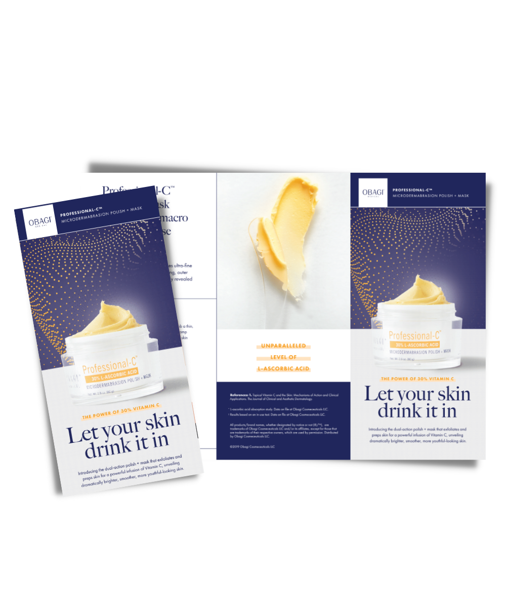 OBAGI Professional-C Microdermabrasion Polish Brochure