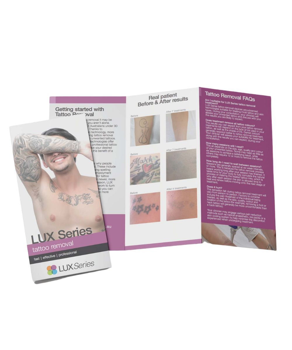Tattoo Removal Male Brochure