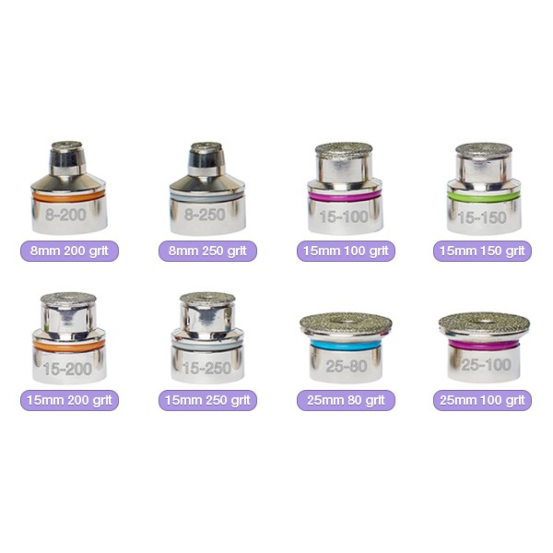 Hydrotips Box for HydroLUX Device (8 Grit tips included)