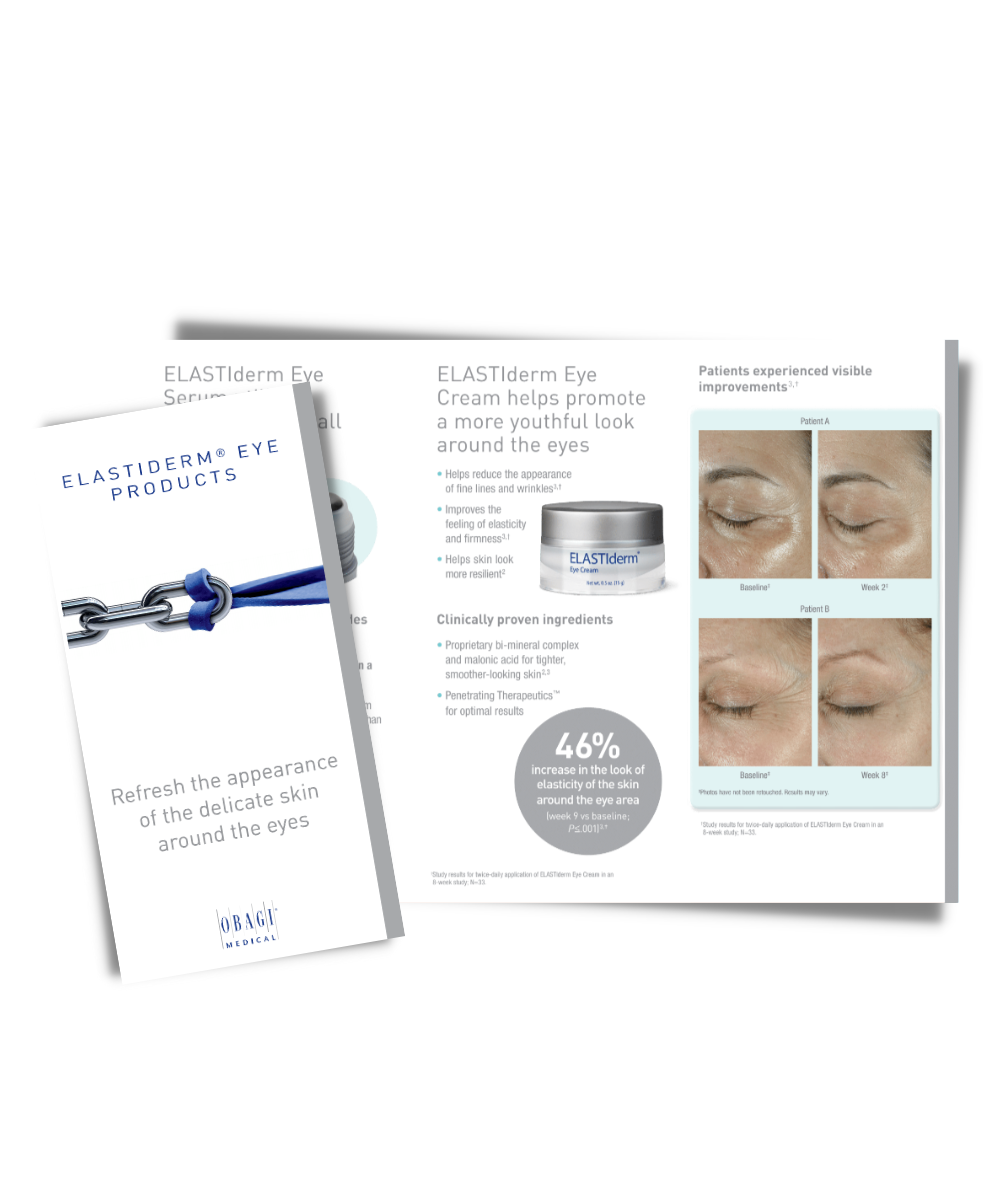 OBAGI ELASTIderm Eye Care Brochure
